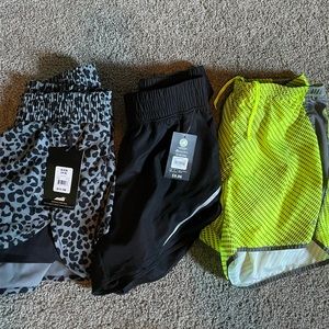 Workout bundle shorts capri under armour